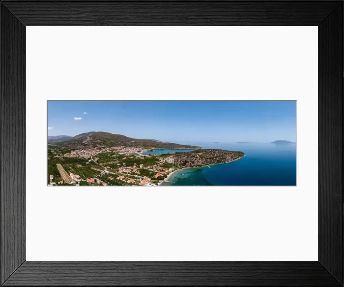 Framed Print : Greece, Ancient Epidaurus bay at Argolida