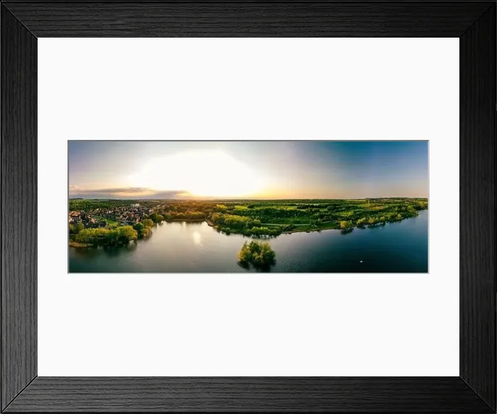 Framed Print : Panoramic drone aerial view of Manvers Lake, Rotherham, South Yorkshire, Wath upon Dearne Framed Print : Panoramic drone aerial view of Manvers Lake, Rotherham, South Yorkshire, Wath upon Dearne