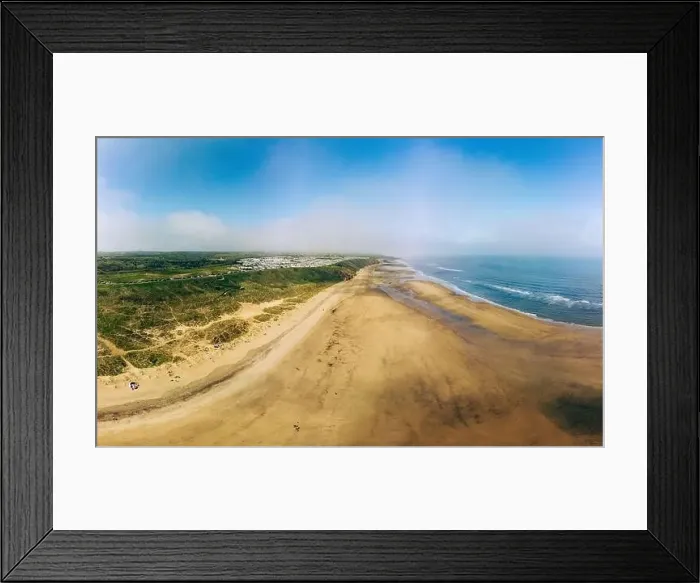 Framed Print : Sunny Cliffs and beach at Blackhall Rocks and Cromdon Dene Beach Framed Print : Sunny Cliffs and beach at Blackhall Rocks and Cromdon Dene Beach