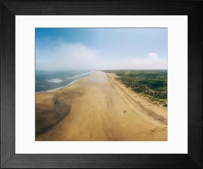 Framed Print : Sunny Cliffs and beach at Blackhall Rocks and Cromdon Dene Beach Framed Print : Sunny Cliffs and beach at Blackhall Rocks and Cromdon Dene Beach