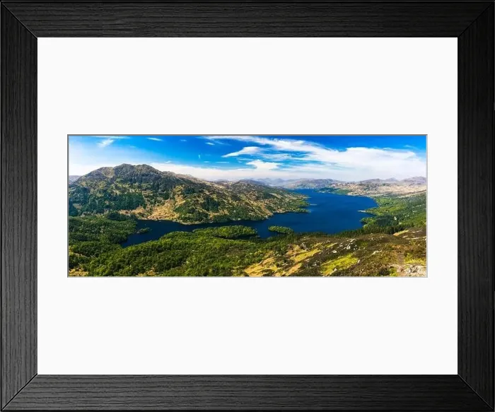 Framed Print : Ben A'an hill and the Loch Katrine in the Trossachs, Scotland Framed Print : Ben A'an hill and the Loch Katrine in the Trossachs, Scotland