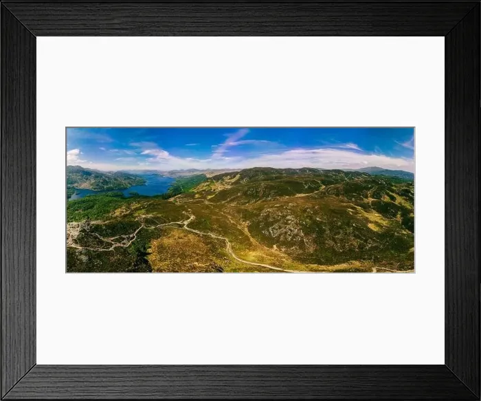 Framed Print : Ben A'an hill and the Loch Katrine in the Trossachs, Scotland Framed Print : Ben A'an hill and the Loch Katrine in the Trossachs, Scotland