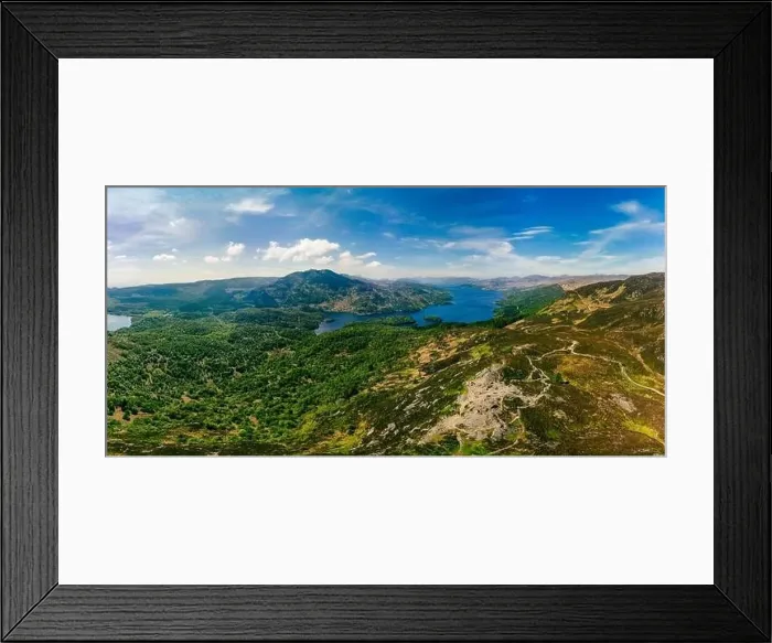 Framed Print : Ben A'an hill and the Loch Katrine in the Trossachs, Scotland Framed Print : Ben A'an hill and the Loch Katrine in the Trossachs, Scotland