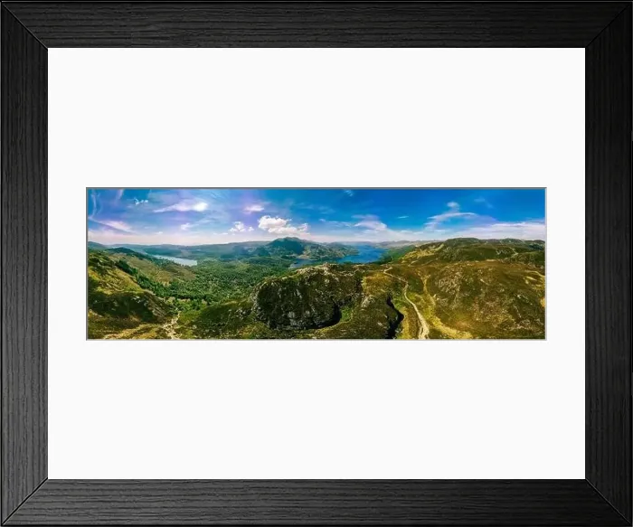 Framed Print : Ben A'an hill and the Loch Katrine in the Trossachs, Scotland Framed Print : Ben A'an hill and the Loch Katrine in the Trossachs, Scotland