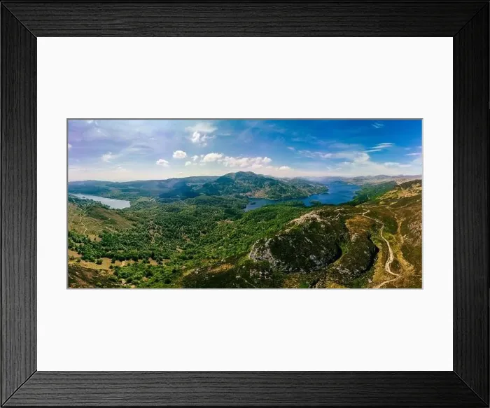 Framed Print : Ben A'an hill and the Loch Katrine in the Trossachs, Scotland Framed Print : Ben A'an hill and the Loch Katrine in the Trossachs, Scotland