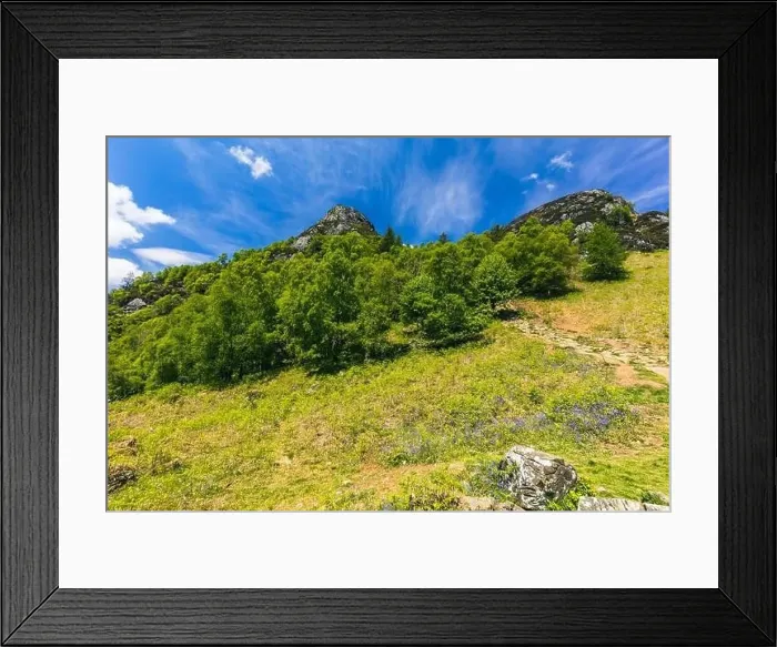 Framed Print : Ben A'an hill and the Loch Katrine in the Trossachs, Scotland Framed Print : Ben A'an hill and the Loch Katrine in the Trossachs, Scotland
