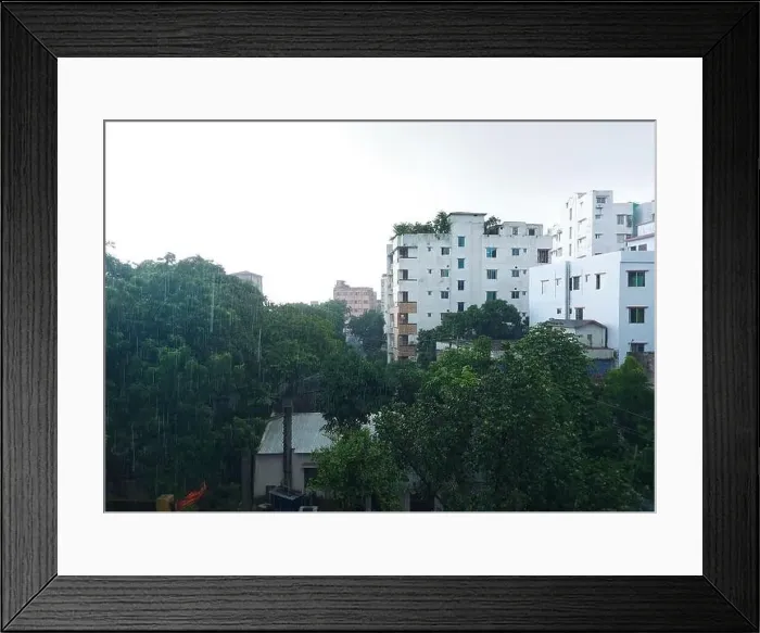 Framed Print : Dhaka city life. South Asian building. Nature, beautiful landscape Framed Print : Dhaka city life. South Asian building. Nature, beautiful landscape