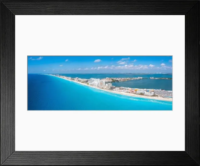Framed Print : Aerial photos of luxury hotels and resorts surrounding beaches Framed Print : Aerial photos of luxury hotels and resorts surrounding beaches
