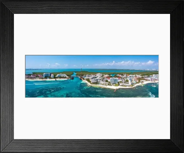 Framed Print : Aerial photos of luxury hotels and resorts surrounding beaches Framed Print : Aerial photos of luxury hotels and resorts surrounding beaches