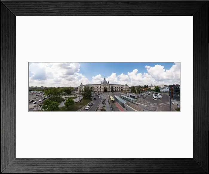 Framed Print : Lviv, Ukraine - July 1, 2021: View on railway station in lviv from drone Framed Print : Lviv, Ukraine - July 1, 2021: View on railway station in lviv from drone