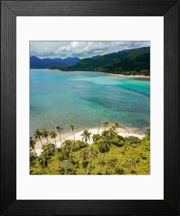 Framed Print : Koh Man Nai in koh Chang, Trat, Thailand Framed Print : Koh Man Nai in koh Chang, Trat, Thailand