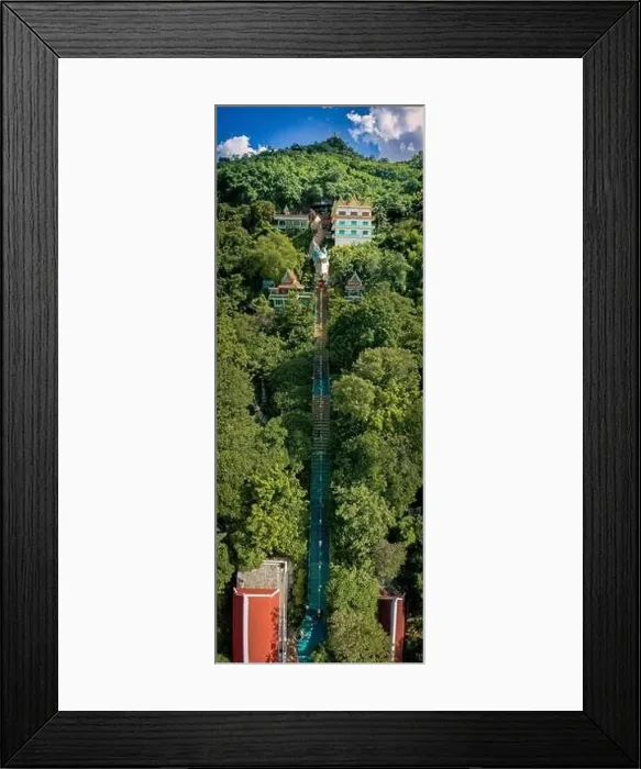 Framed Print : Wat Ban Tham temple and cave in Kanchanaburi, Thailand Framed Print : Wat Ban Tham temple and cave in Kanchanaburi, Thailand