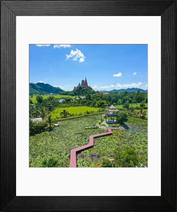 Framed Print : Wat Tham Khao Noi and Wat Tham Sua in Kanchanaburi, Thailand Framed Print : Wat Tham Khao Noi and Wat Tham Sua in Kanchanaburi, Thailand
