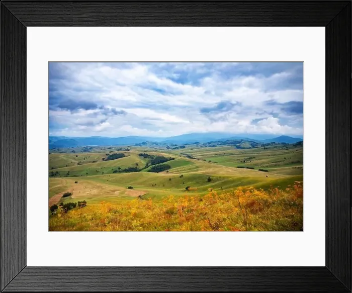 Framed Print : Hills and mountains Altai republic Russia, summer travel rally Framed Print : Hills and mountains Altai republic Russia, summer travel rally