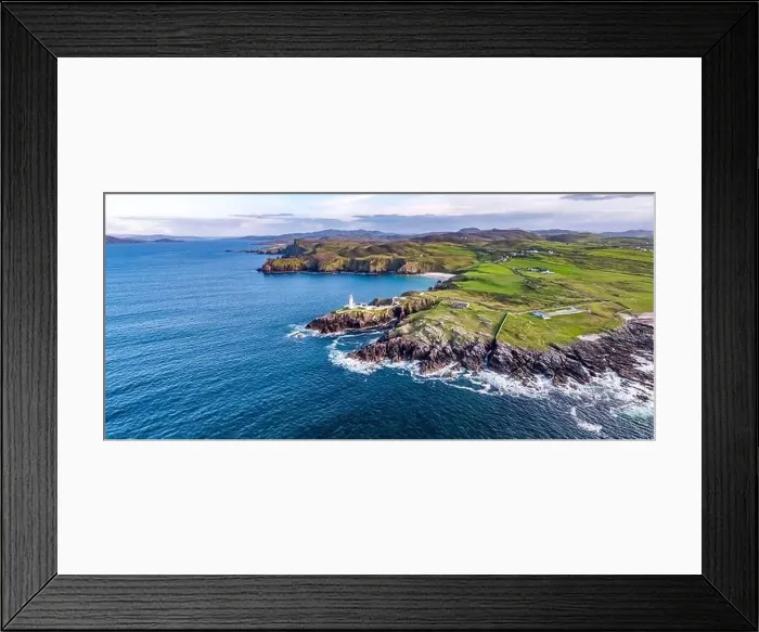Framed Print : Aerial View of Fanad Head Lighthouse County Donegal Lough Swilly and Mulroy Bay Framed Print : Aerial View of Fanad Head Lighthouse County Donegal Lough Swilly and Mulroy Bay