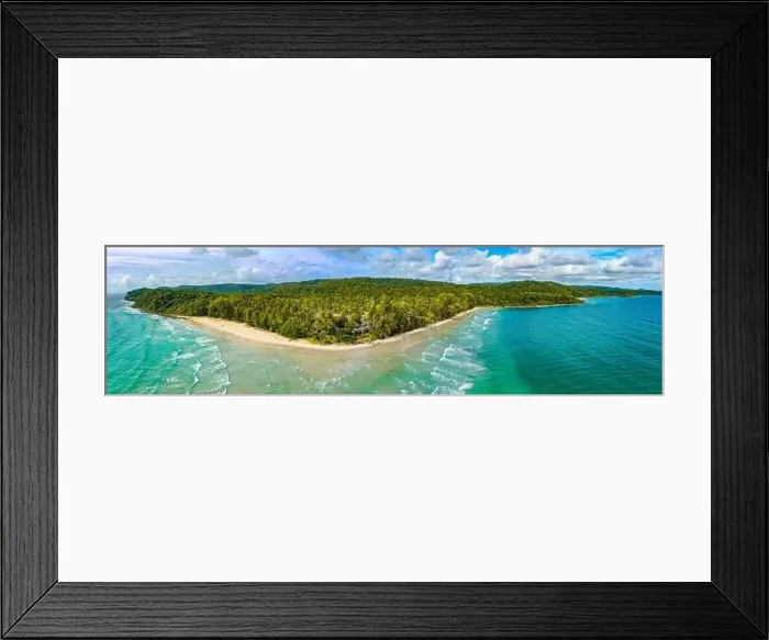 Framed Print : Secret sunset beach in koh Kood, Trat, Thailand, south east asia Framed Print : Secret sunset beach in koh Kood, Trat, Thailand, south east asia