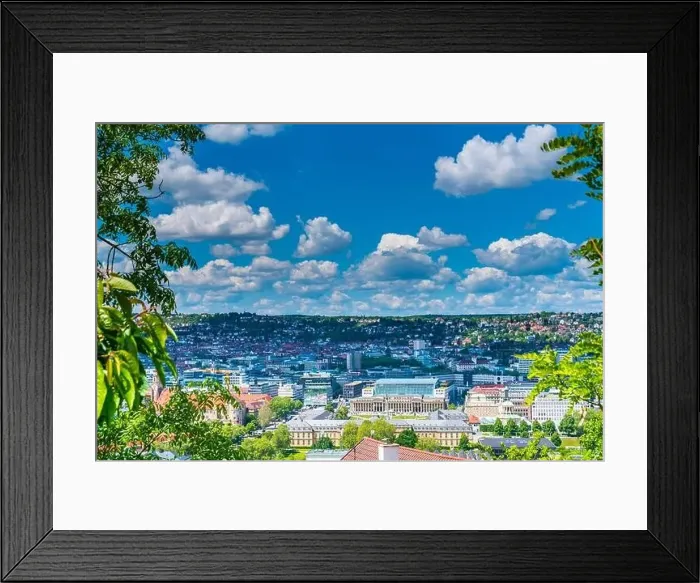 Framed Print : Stuttgart, Germany, May 29, 2021 Framed Print : Stuttgart, Germany, May 29, 2021