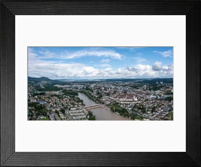 Framed Print : Switzerland Flood - Aarau Framed Print : Switzerland Flood - Aarau