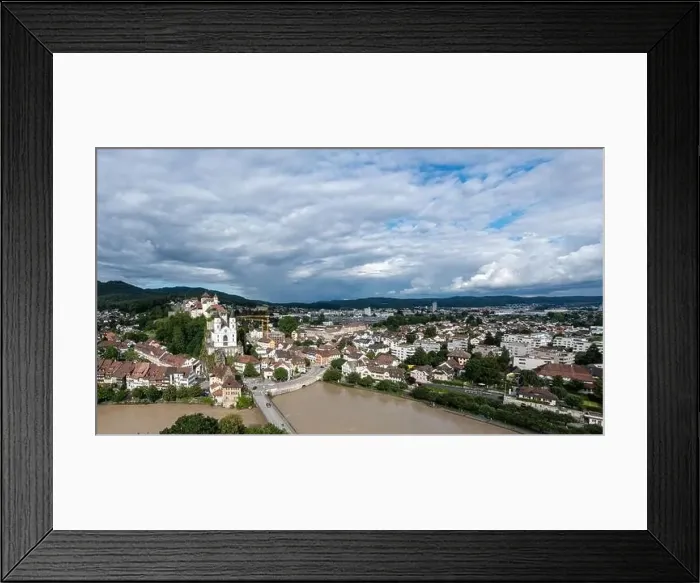 Framed Print : Switzerland Flood Framed Print : Switzerland Flood