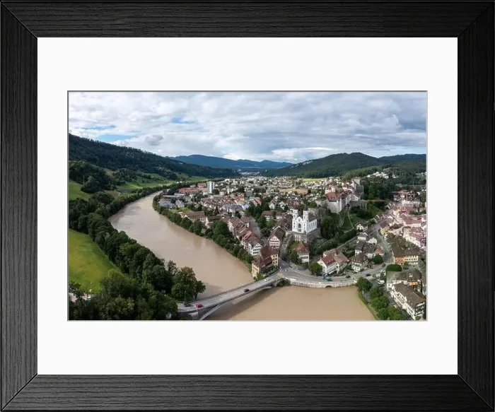 Framed Print : Switzerland Flood Framed Print : Switzerland Flood