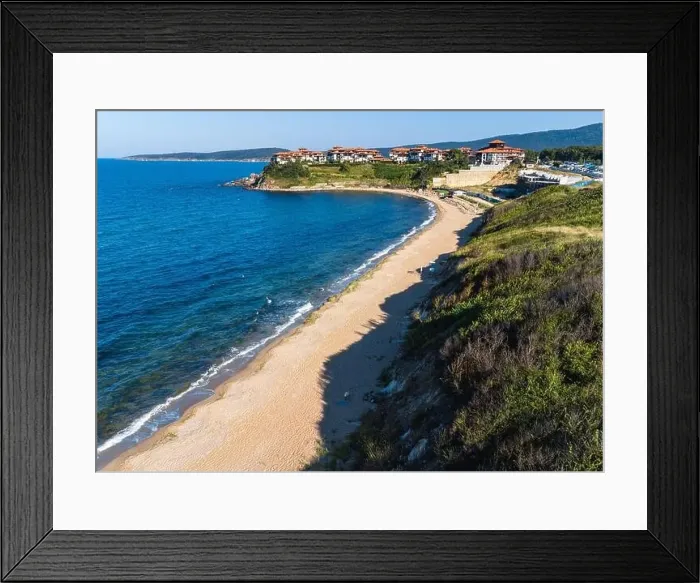 Framed Print : Alepu, south of the town of Sozopol on the Bulgarian Riviera Framed Print : Alepu, south of the town of Sozopol on the Bulgarian Riviera