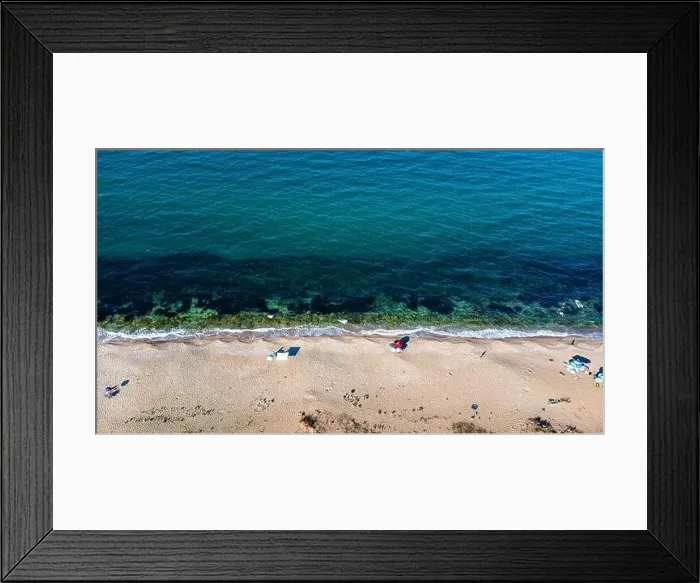 Framed Print : Drivers beach near the town of Sozopol on the Bulgarian Riviera Framed Print : Drivers beach near the town of Sozopol on the Bulgarian Riviera