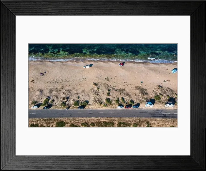 Framed Print : Drivers beach near the town of Sozopol on the Bulgarian Riviera Framed Print : Drivers beach near the town of Sozopol on the Bulgarian Riviera