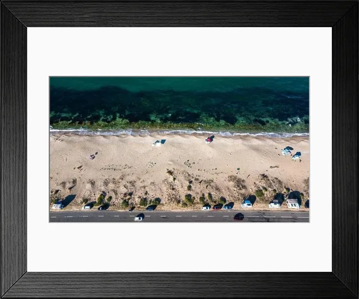 Framed Print : Drivers beach near the town of Sozopol on the Bulgarian Riviera Framed Print : Drivers beach near the town of Sozopol on the Bulgarian Riviera