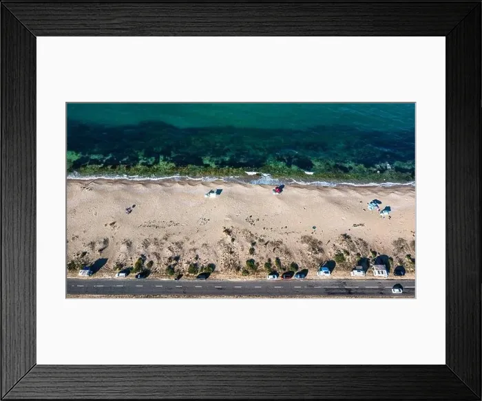 Framed Print : Drivers beach near the town of Sozopol on the Bulgarian Riviera Framed Print : Drivers beach near the town of Sozopol on the Bulgarian Riviera
