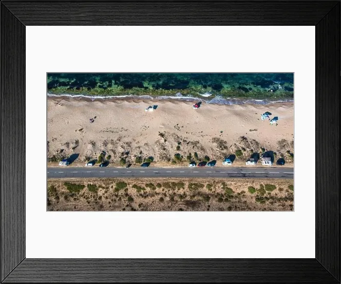 Framed Print : Drivers beach near the town of Sozopol on the Bulgarian Riviera Framed Print : Drivers beach near the town of Sozopol on the Bulgarian Riviera