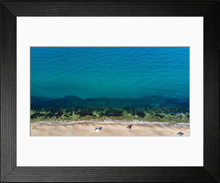Framed Print : Drivers beach near the town of Sozopol on the Bulgarian Riviera Framed Print : Drivers beach near the town of Sozopol on the Bulgarian Riviera