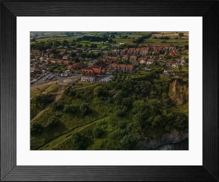 Framed Print : Britain's Hidden Gems, Robin Hoods Bay near Whitby North Yorkshire Coast Coastline Seaside Aerial Drone View Framed Print : Britain's Hidden Gems, Robin Hoods Bay near Whitby North Yorkshire Coast Coastline Seaside Aerial Drone View