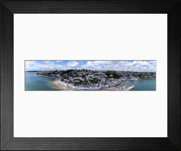 Framed Print : St Mawes harbour aerial drone cornwall england uk Framed Print : St Mawes harbour aerial drone cornwall england uk
