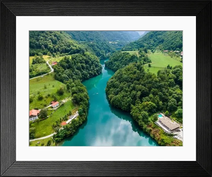 Framed Print : Emerald Green Soca River in Tolmin Slovenia Framed Print : Emerald Green Soca River in Tolmin Slovenia