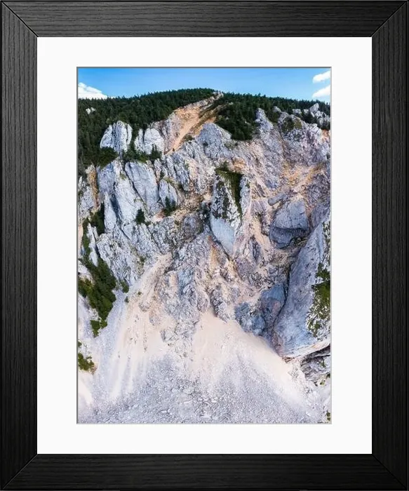 Framed Print : Beautiful aerial, bird's eye view of Hasmas Mountains, Romania Framed Print : Beautiful aerial, bird's eye view of Hasmas Mountains, Romania
