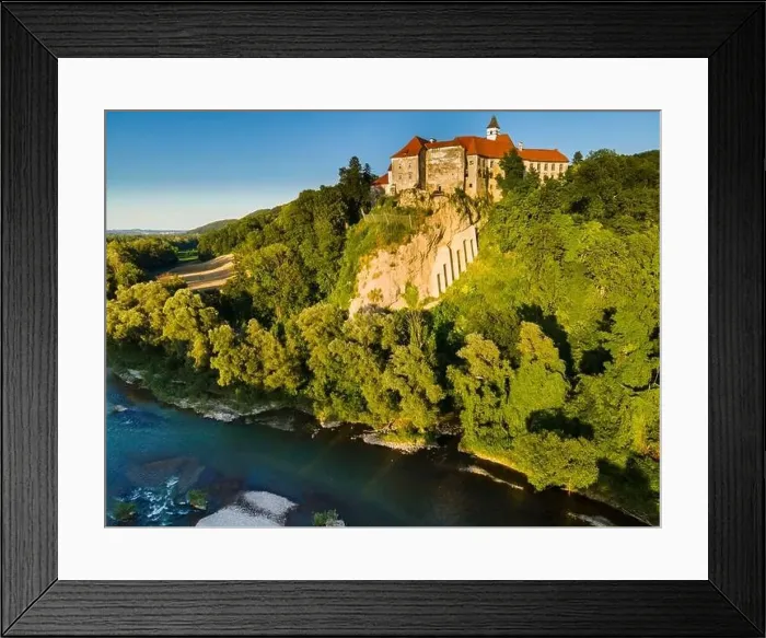 Framed Print : Medieval Borl Castle in Slovenia. Gestapo Prison During the World War Two Framed Print : Medieval Borl Castle in Slovenia. Gestapo Prison During the World War Two