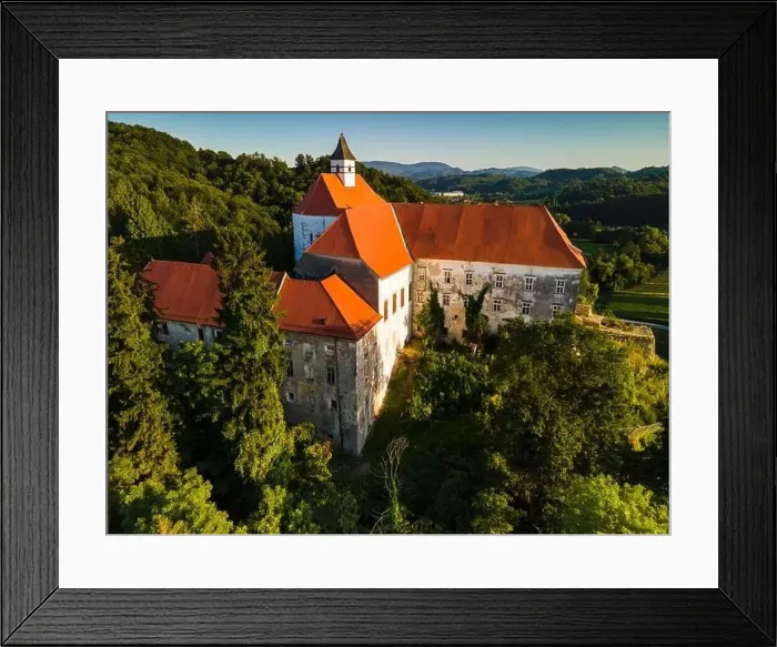 Framed Print : Medieval Borl Castle in Slovenia. Gestapo Prison During the World War Two Framed Print : Medieval Borl Castle in Slovenia. Gestapo Prison During the World War Two