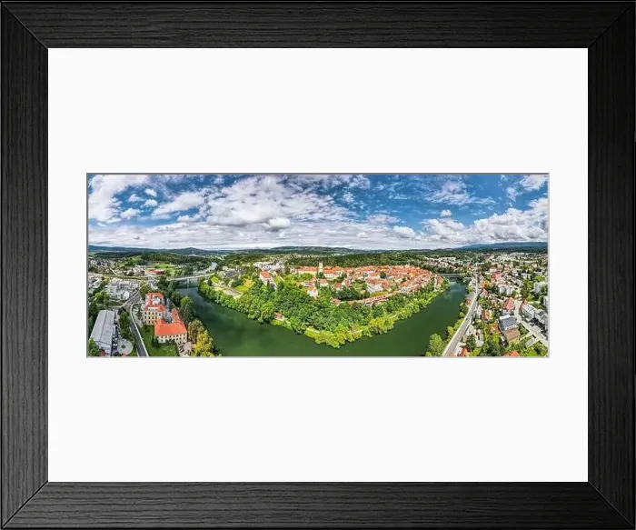 Framed Print : Novo Mesto Cityscape at Bend of the Krka River in Slovenia Lower Carniola Region. Aerial Drone View Framed Print : Novo Mesto Cityscape at Bend of the Krka River in Slovenia Lower Carniola Region. Aerial Drone View