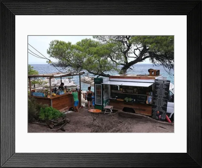 Framed Print : Halkidiki, Greece - August 19 Framed Print : Halkidiki, Greece - August 19