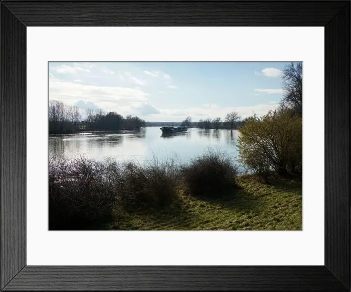 Framed Print : Bank of a river in Bavaria Photographed in detail Framed Print : Bank of a river in Bavaria Photographed in detail
