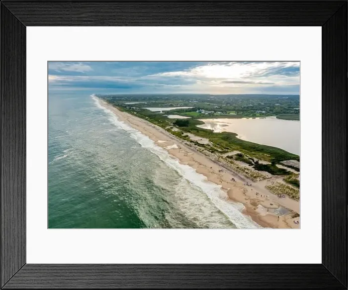 Framed Print : Flying Point Beach, Watermill Beach, Fowlers Beach, NY Framed Print : Flying Point Beach, Watermill Beach, Fowlers Beach, NY