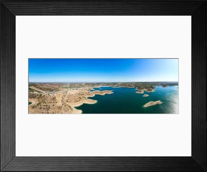 Framed Print : The Odeleite Dam, located in the municipality of Castro Marim in the Algarve Framed Print : The Odeleite Dam, located in the municipality of Castro Marim in the Algarve