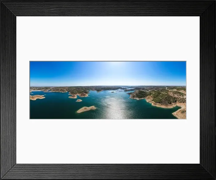 Framed Print : The Odeleite Dam, located in the municipality of Castro Marim in the Algarve Framed Print : The Odeleite Dam, located in the municipality of Castro Marim in the Algarve