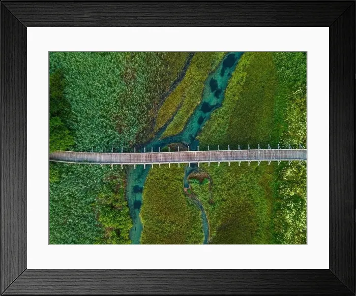 Framed Print : Wilderness in Slovenia Landscape. Wetland and Grassland in Zelenci Spring Nature Reserve Framed Print : Wilderness in Slovenia Landscape. Wetland and Grassland in Zelenci Spring Nature Reserve