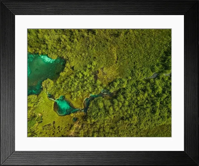Framed Print : Abstract Nature Pattern in Wetland and Grassland in Slovenia Drone View Framed Print : Abstract Nature Pattern in Wetland and Grassland in Slovenia Drone View