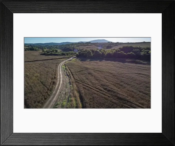 Framed Print : Fields near the village of Ravadinovo Framed Print : Fields near the village of Ravadinovo