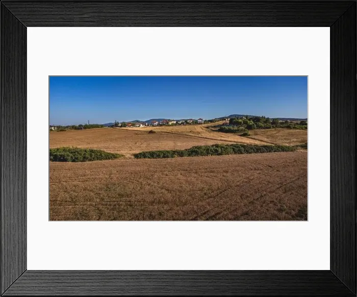 Framed Print : Fields near the village of Ravadinovo Framed Print : Fields near the village of Ravadinovo