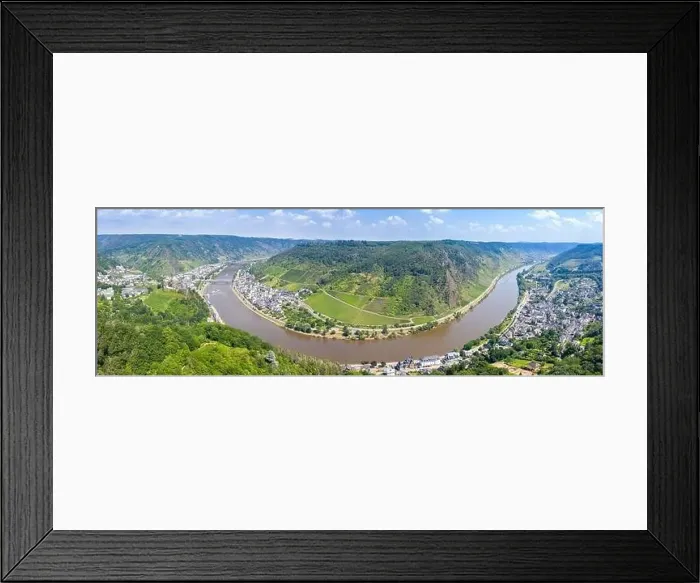 Framed Print : Cochem town at Moselle river Mosel with Middle Ages castle panorama in Germany aerial Framed Print : Cochem town at Moselle river Mosel with Middle Ages castle panorama in Germany aerial