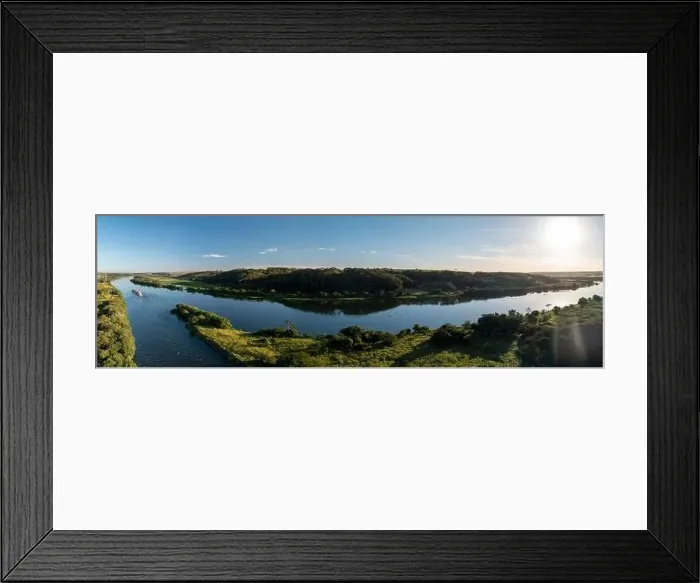 Framed Print : barge tug transporting commodity along the Tiete-Parana Waterway Framed Print : barge tug transporting commodity along the Tiete-Parana Waterway