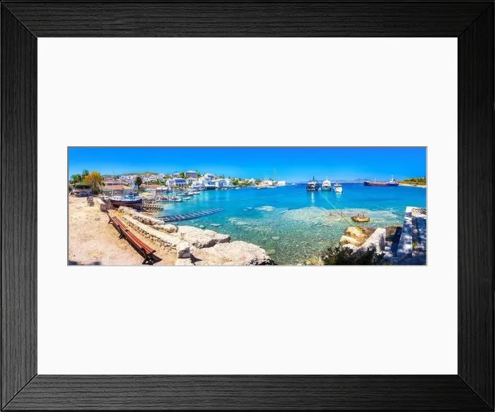 Framed Print : View of the amazing island of Spetses, Greece Framed Print : View of the amazing island of Spetses, Greece